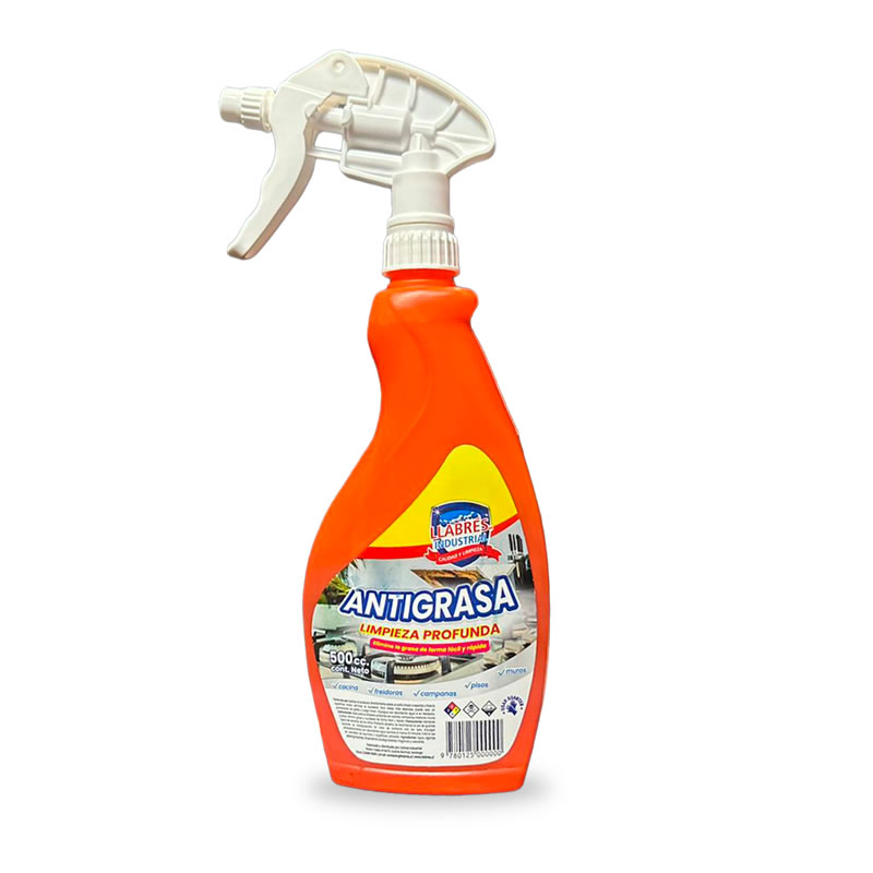 Antigrasa líquido 500 cc.