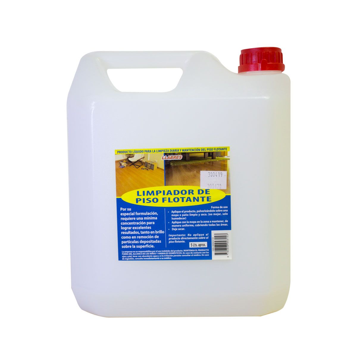 Limpiador piso flotante 5 L.