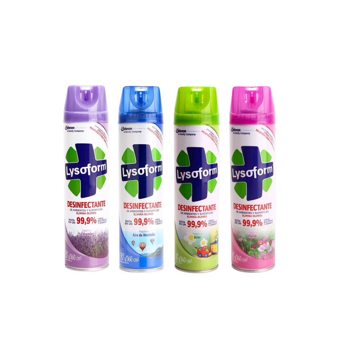 Lysoform 360 cc. (variedad de aromas)