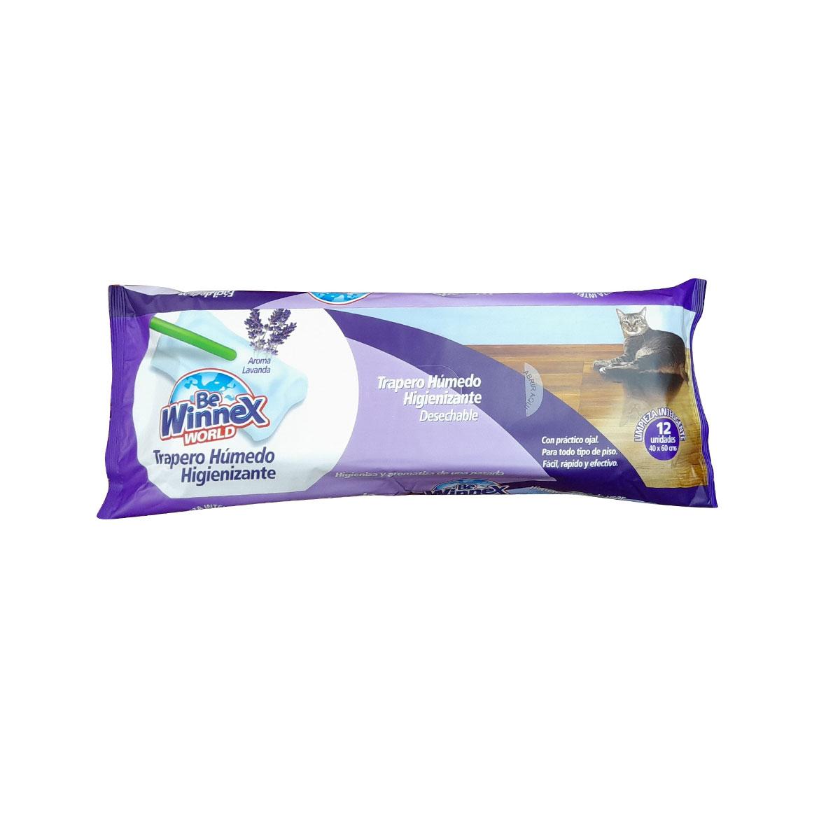 Traperos húmedos para pisos 10 u.