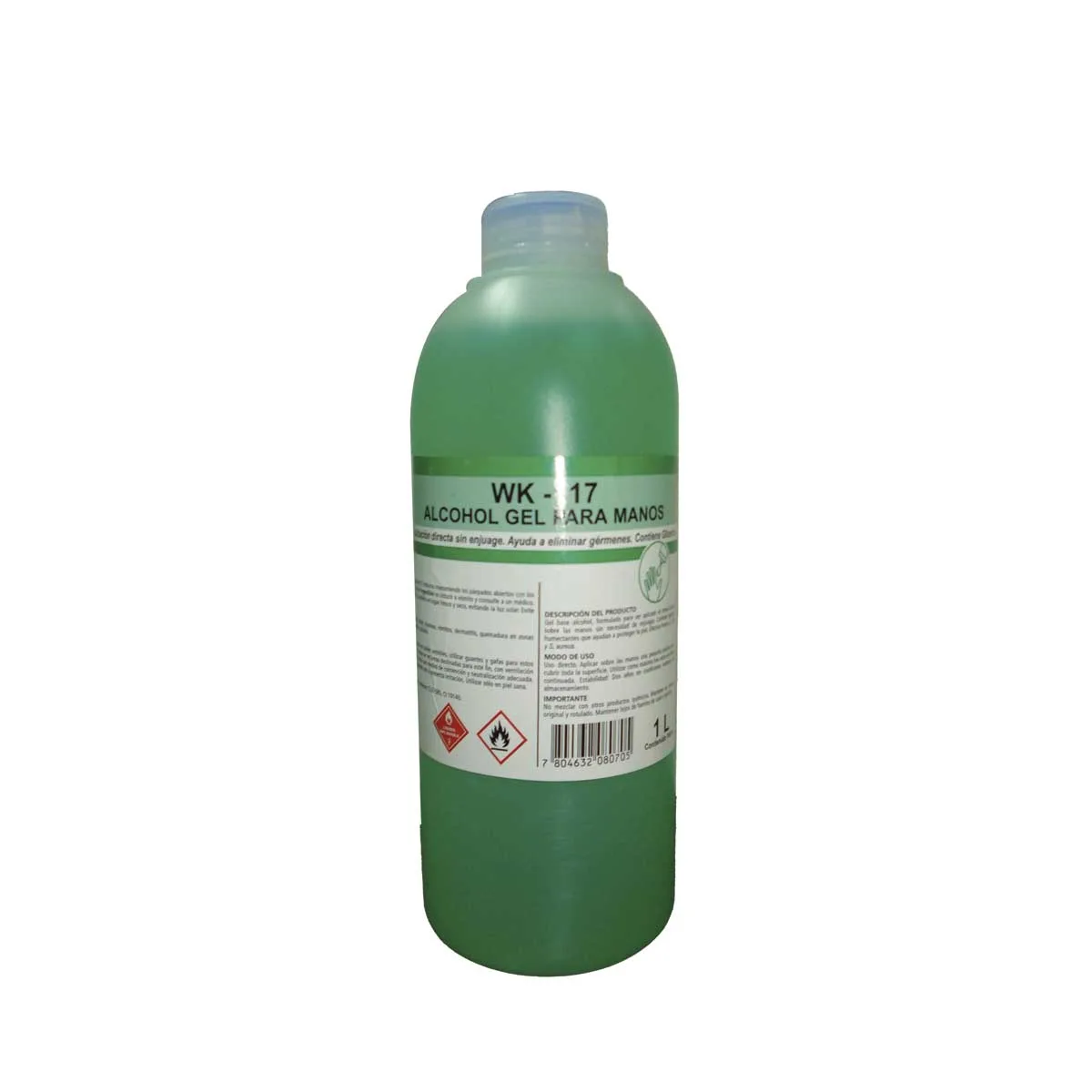 Alcohol gel 1 L.