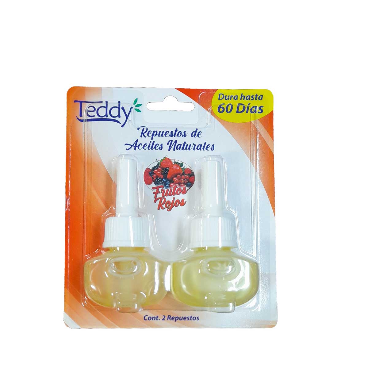 2 Repuestos ambientador enchufe repuesto 21ml Teddy