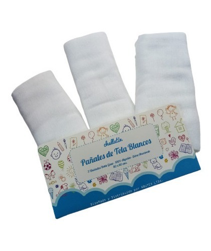 PAQUETE PAÑALES X 3 UNIDADES