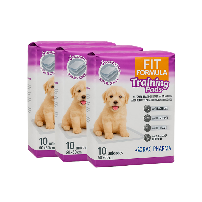Pack de 3 - Sabanillas Training Fit Formula 10 u. 60x60 cm