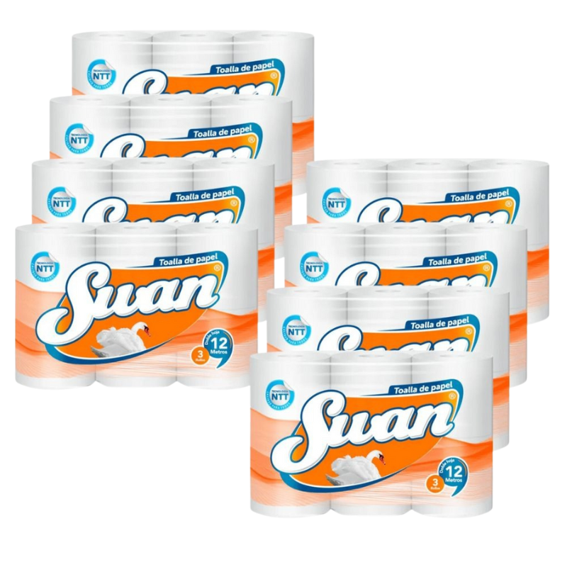 MANGA PAPEL SWAN 12 METROS X 24 UNIDADES